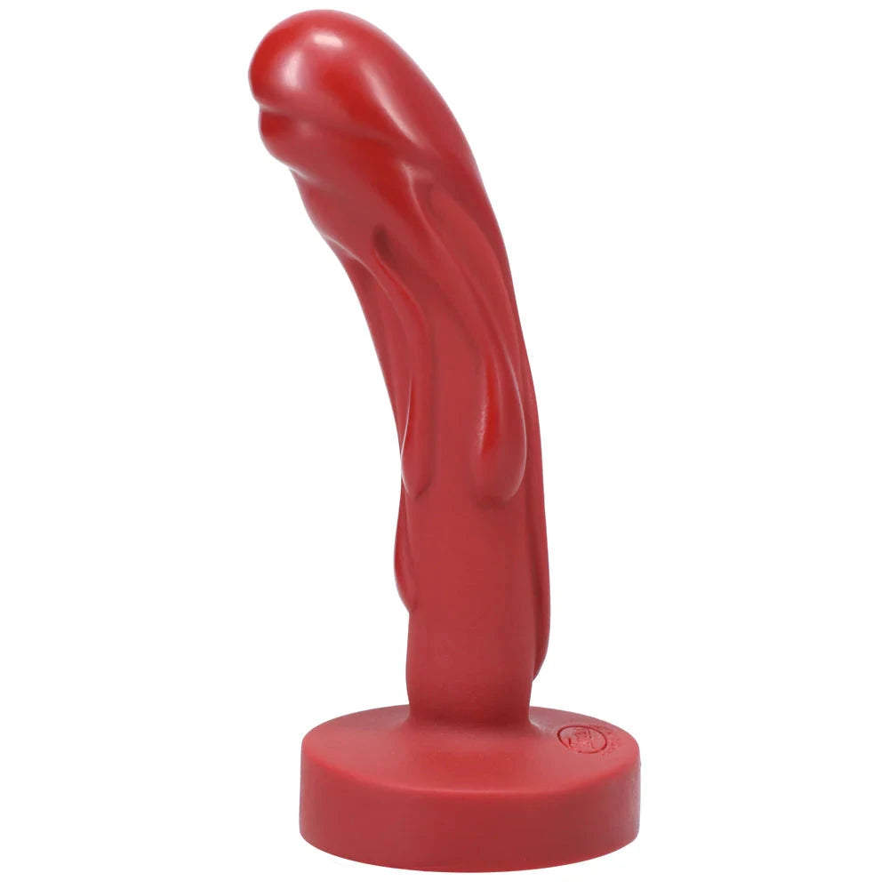 Tantus Mini Magma Textured Fantasy Dildo Crimson by Anal Toys & Stimulators