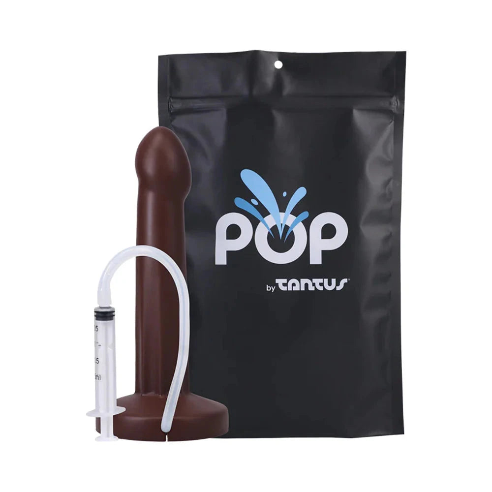 Tantus POP Squirting Dildo Espresso (Bag) by Anal Toys & Stimulators