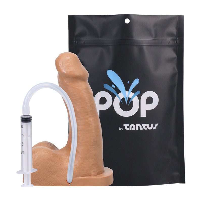 Tantus POP n' Play Squirting Packer Honey (Bag) by Anal Toys & Stimulators