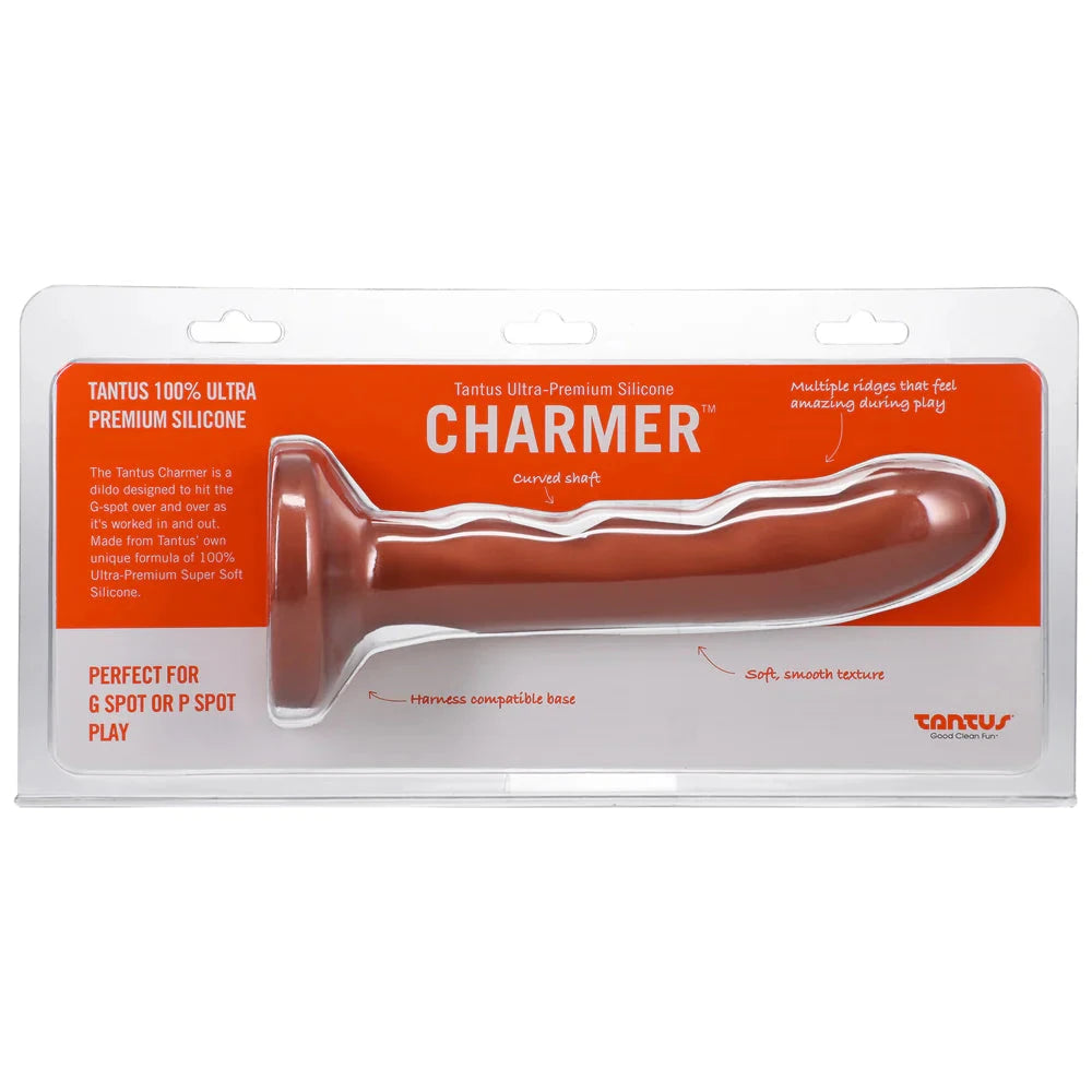 Tantus Charmer 8 in. G-Spot Dildo Firm Copper by Anal Toys & Stimulators