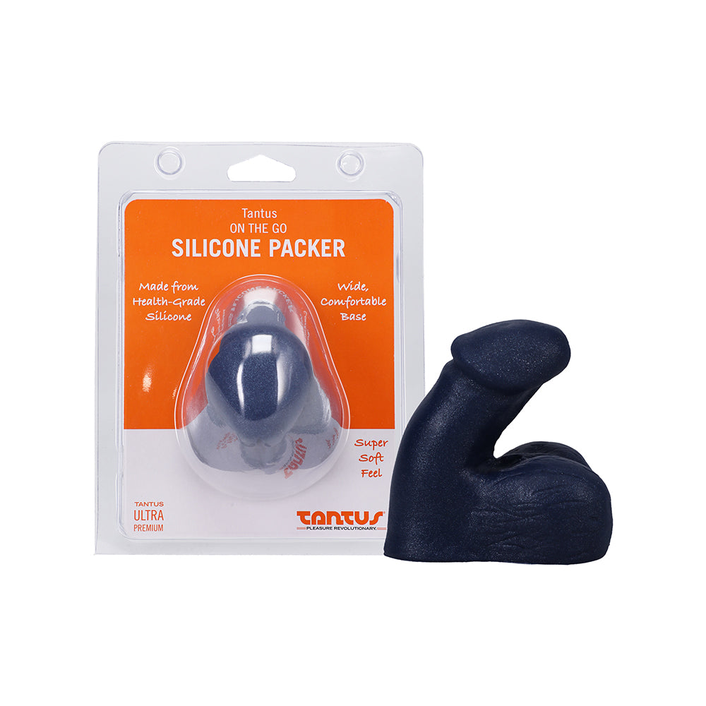 Tantus On The Go Silicone Packer Super Soft Sapphire by Anal Toys & Stimulators