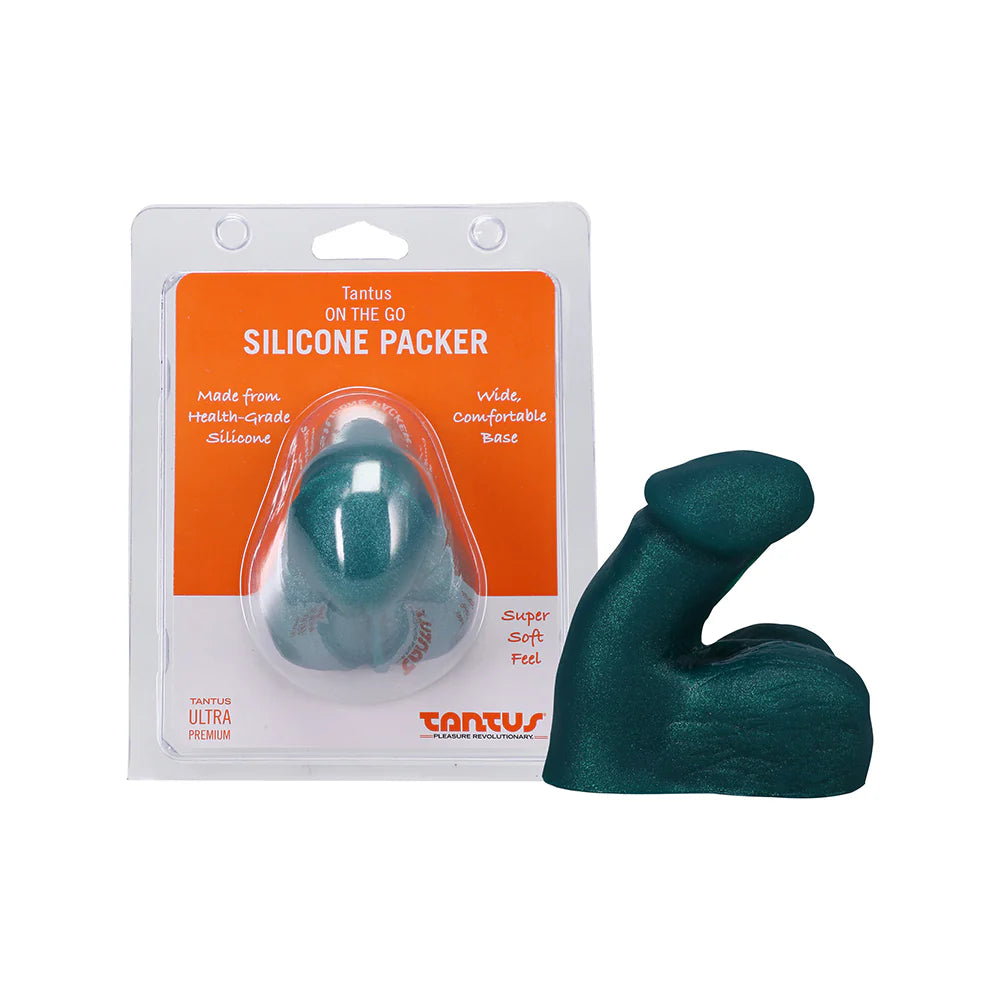 Tantus On The Go Silicone Packer Super Soft Emerald by Anal Toys & Stimulators