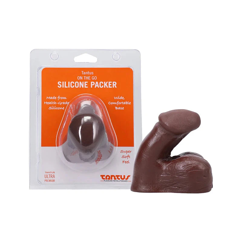 Tantus On The Go Silicone Packer Espresso (Clamshell) by Anal Toys & Stimulators