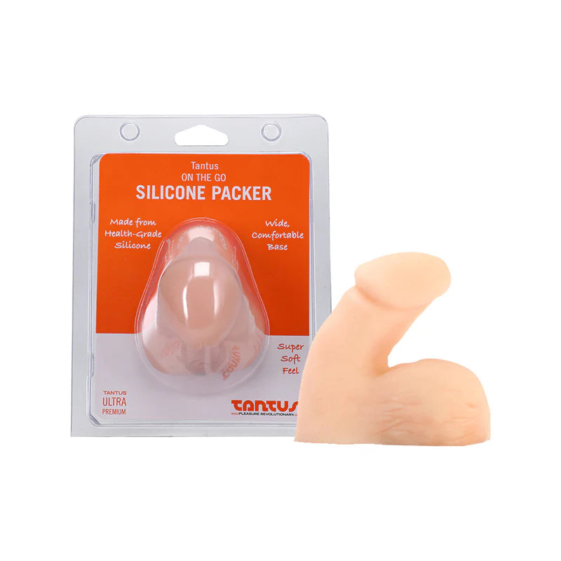 Tantus On The Go Silicone Packer Cream (Clamshell) by Anal Toys & Stimulators