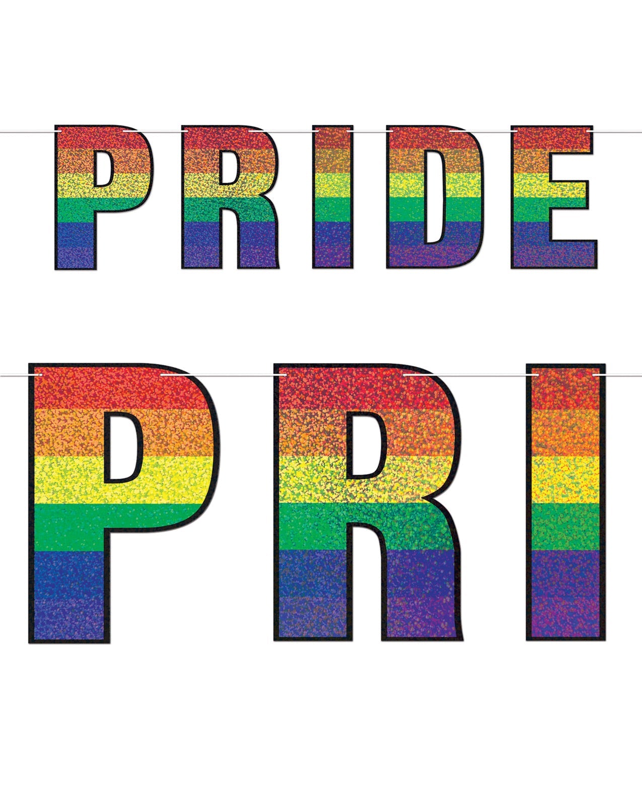 Pride Streamer by Games, Novelties, & Party Supplies
