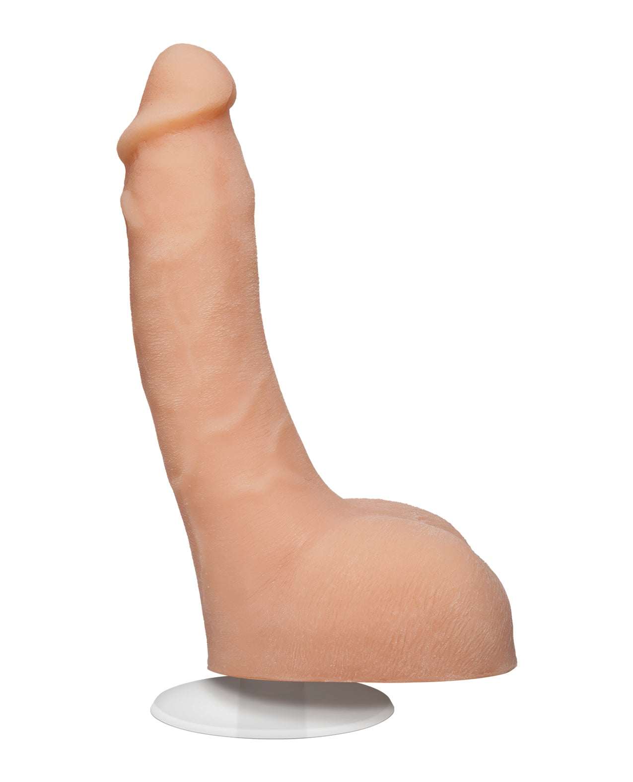 Realistic 8-inch Signature Cocks ULTRASKYN dildo with removable Vac-U-Lock suction cup in flesh tone.
