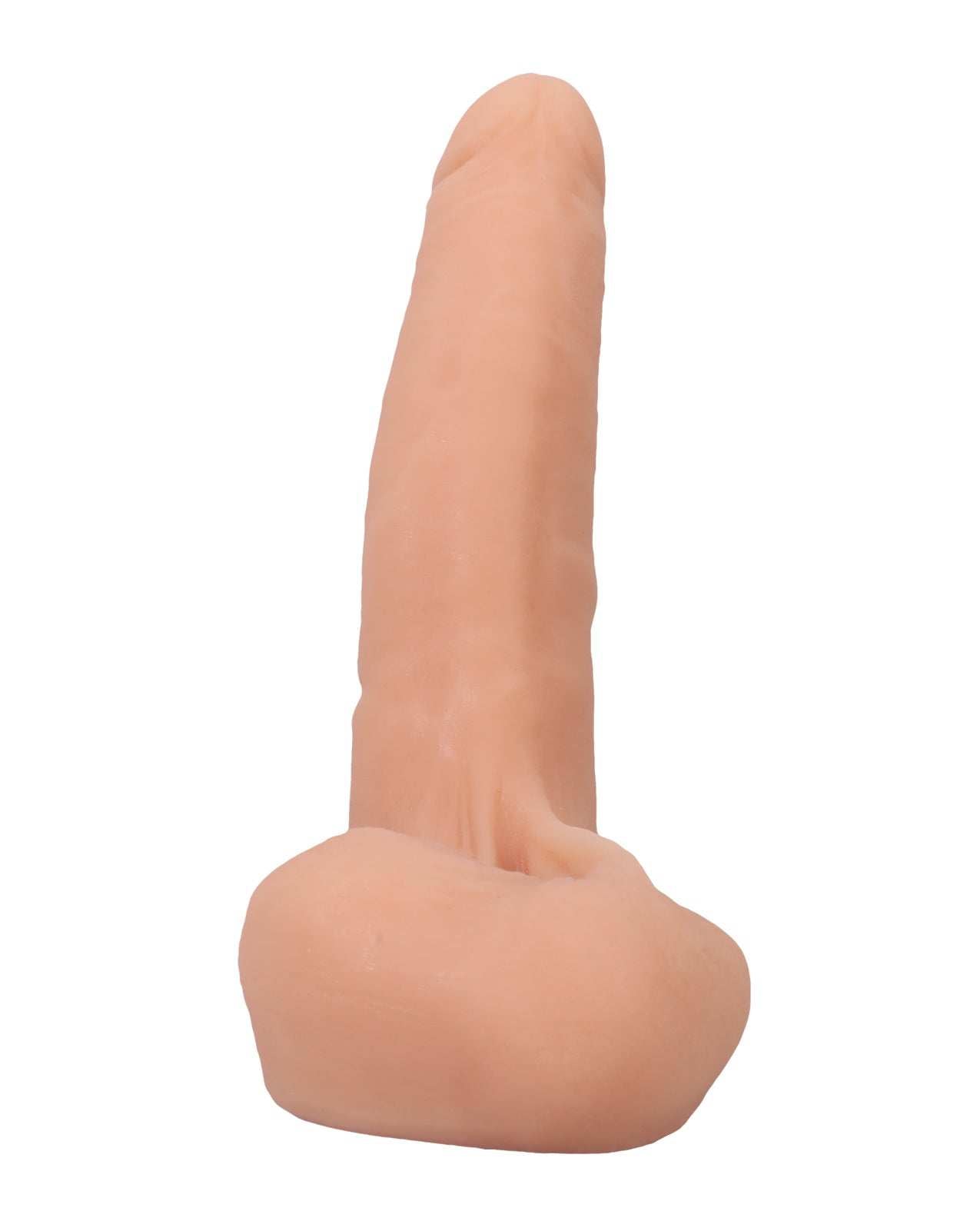 Signature Cocks ULTRASKYN 7-inch realistic dildo with removable Vac-U-Lock suction cup base in flesh tone