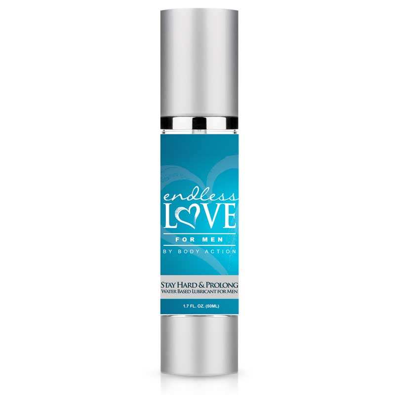 Endless Love For Men water-based lubricant 1.7oz for stamina and erection support