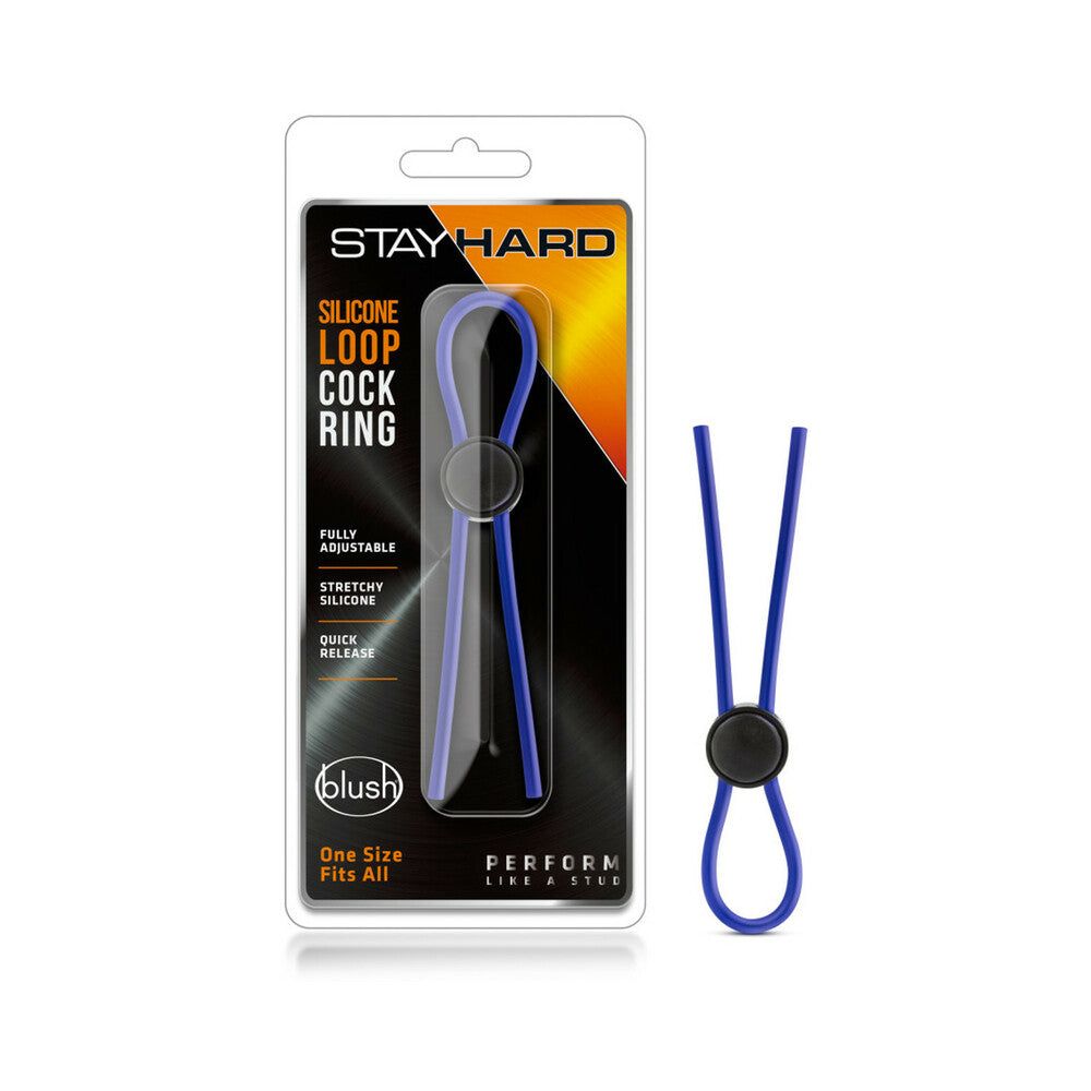 Stay Hard Silicone Loop Lasso/Bolo Cockring