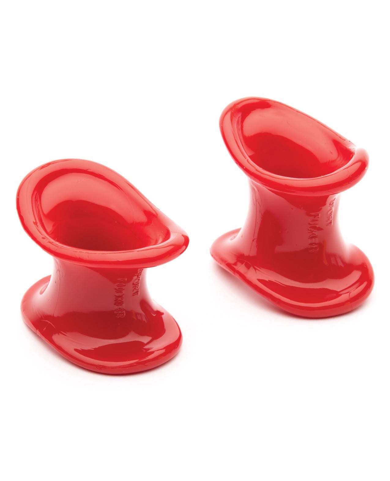 Sport Fucker Ergonomic Ball Stretcher Kit with adjustable red comfort rings for secure fit and support