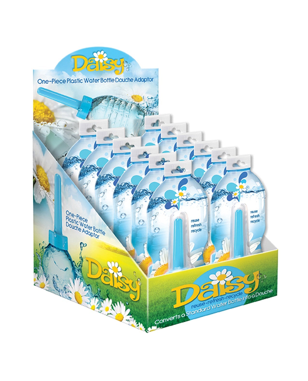 Boneyard 12 pc Daisy Douche POS Kit- Blue by Sexual Wellness