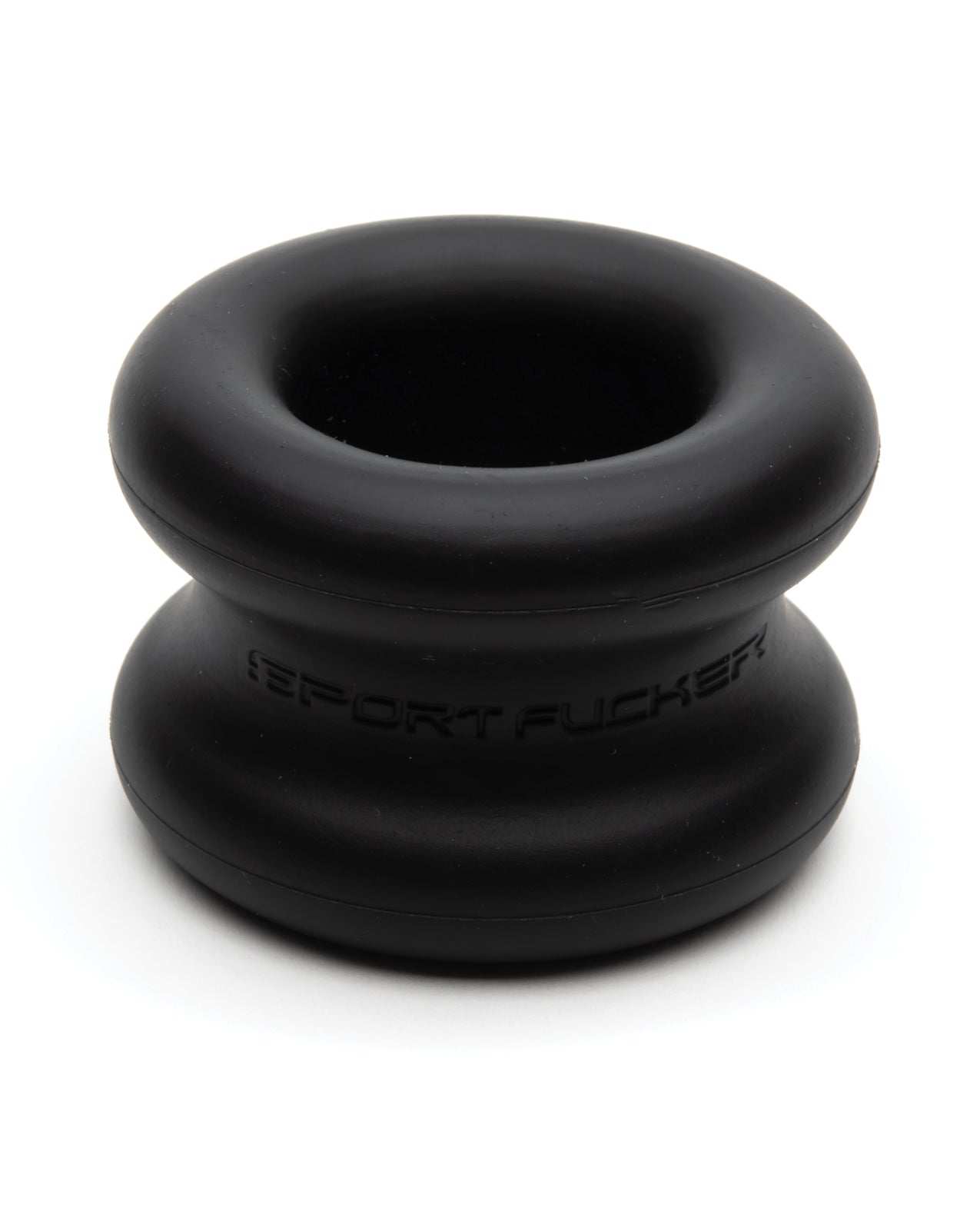 Sport Fucker Silicone Muscle Ball Stretcher in black for comfort and training use