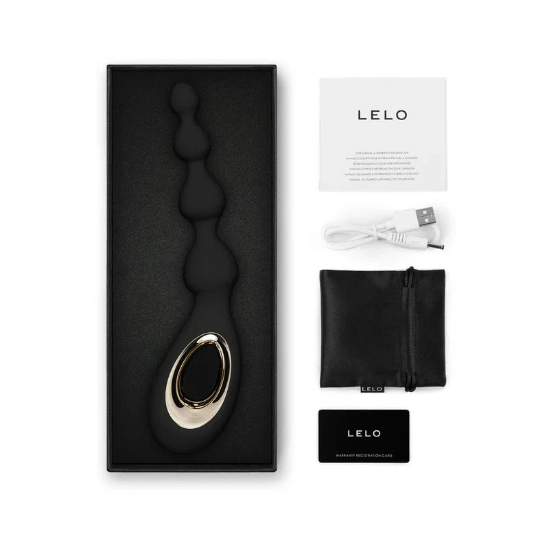 LELO SORAYA Anal Beads Black by Anal Toys & Stimulators
