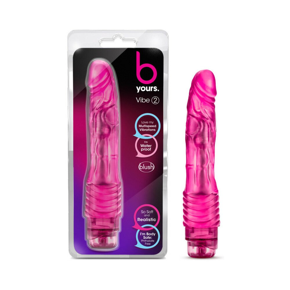 B Yours Vibe Realistic Vibrating Dildo Series — Multiple Styles and Textures by Anal Toys & Stimulators