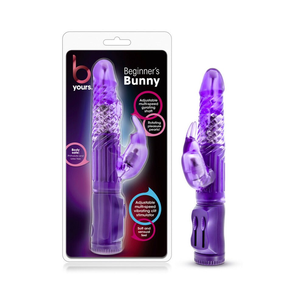 B Yours Beginner's Bunny Rabbit Vibrator Purple by Vibrators and Massagers