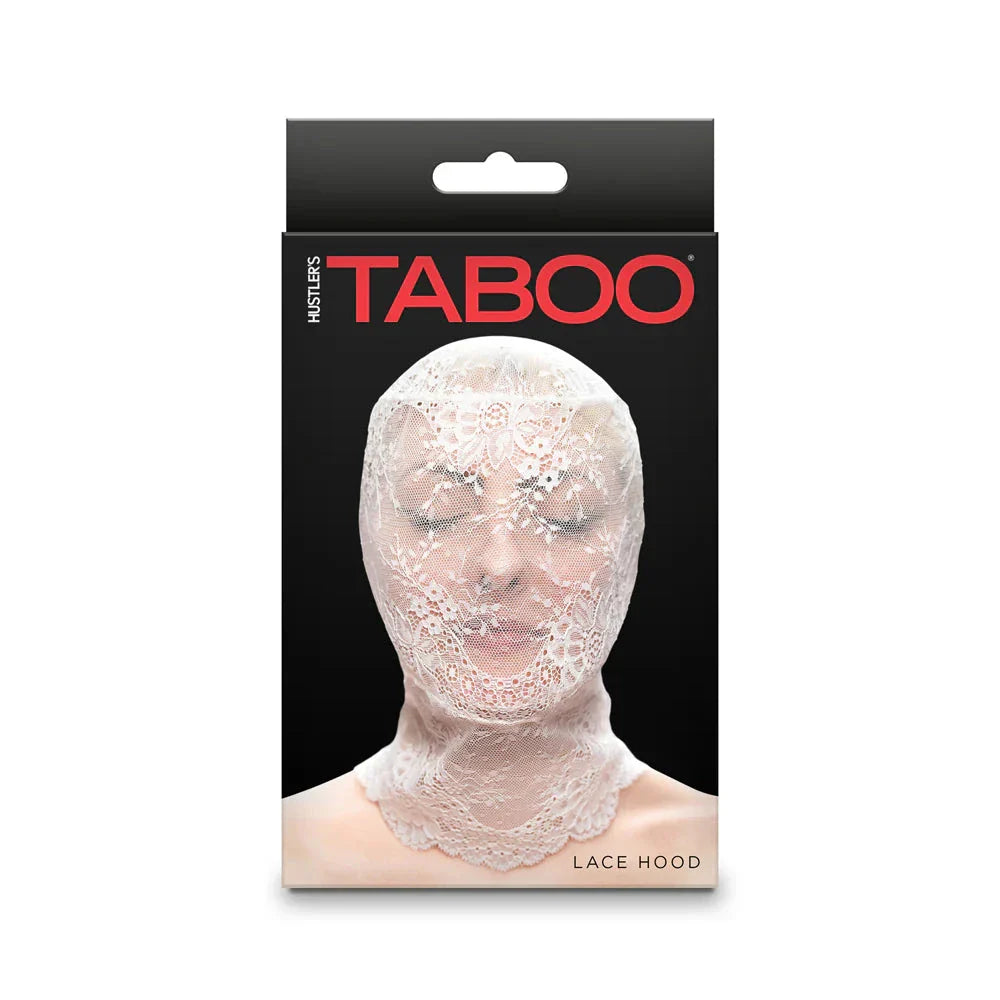 Hustler Taboo Lace Hood White by Apparel