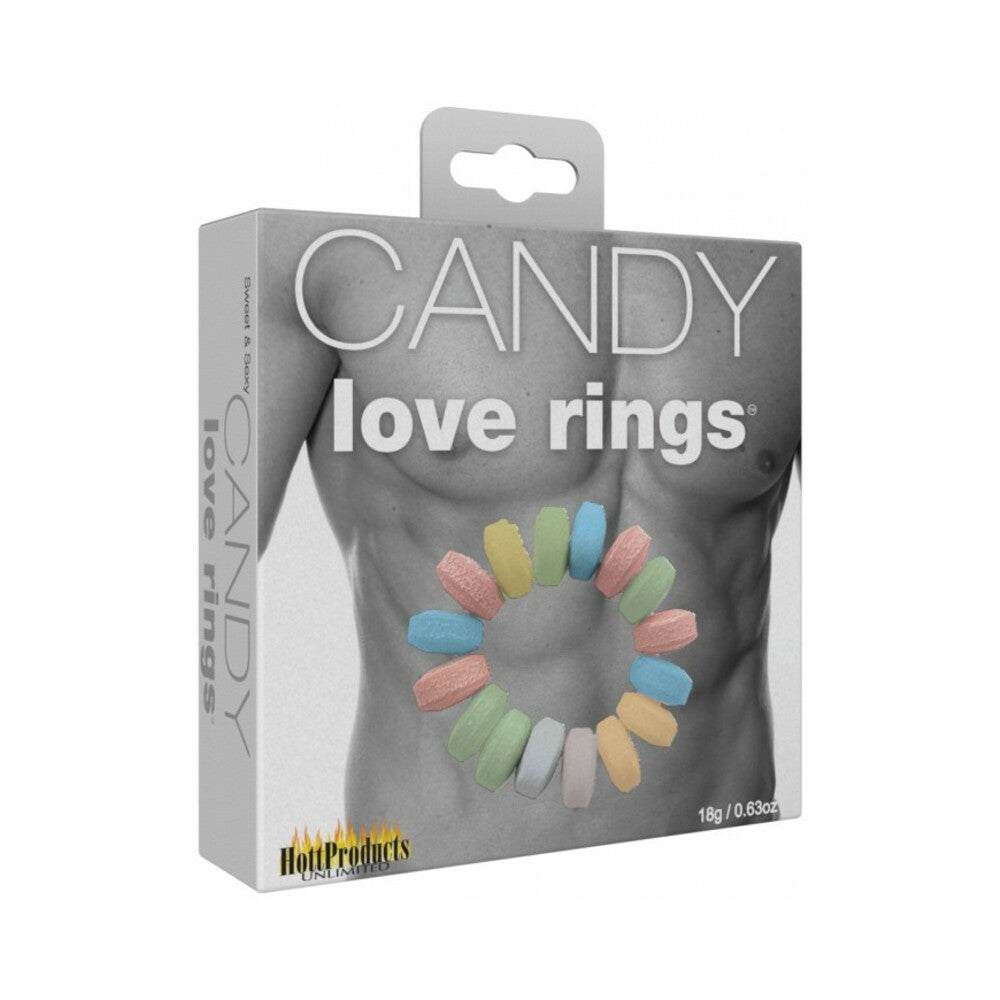 Candy Cock Rings sweet edible love rings packaging with colorful candy rings