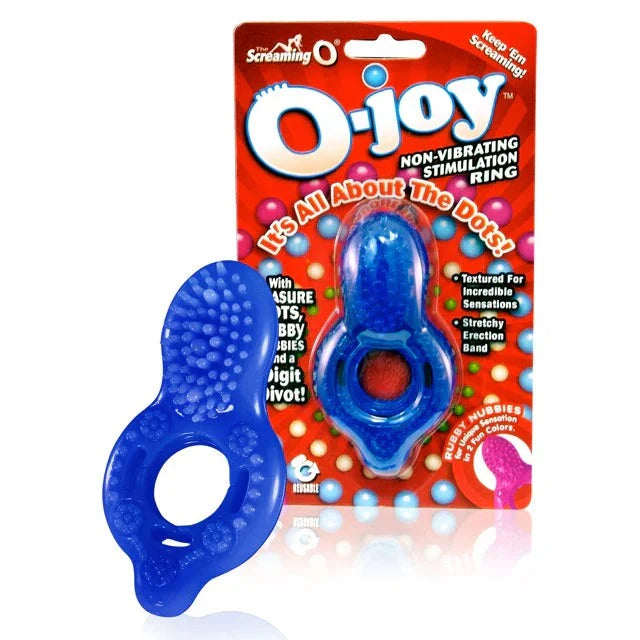 Screaming O O-joy Cock Ring Blue by Cock & Balls