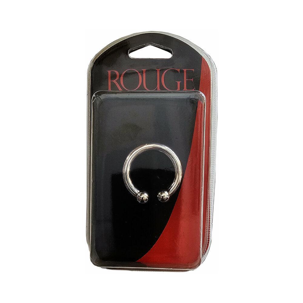 Rouge Stainless Steel Horseshoe Cock Ring (30mm) in packaging.