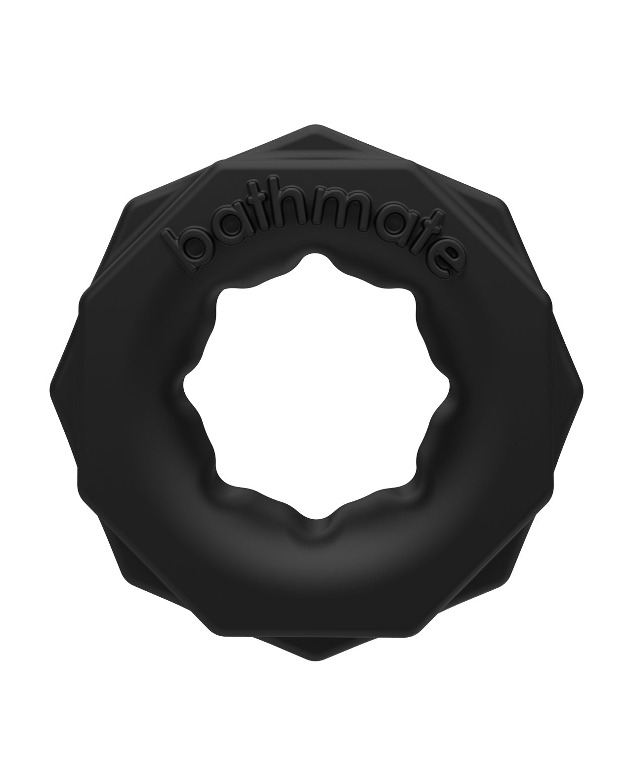 Bathmate Spartan Cock Ring - Black by Cock & Balls