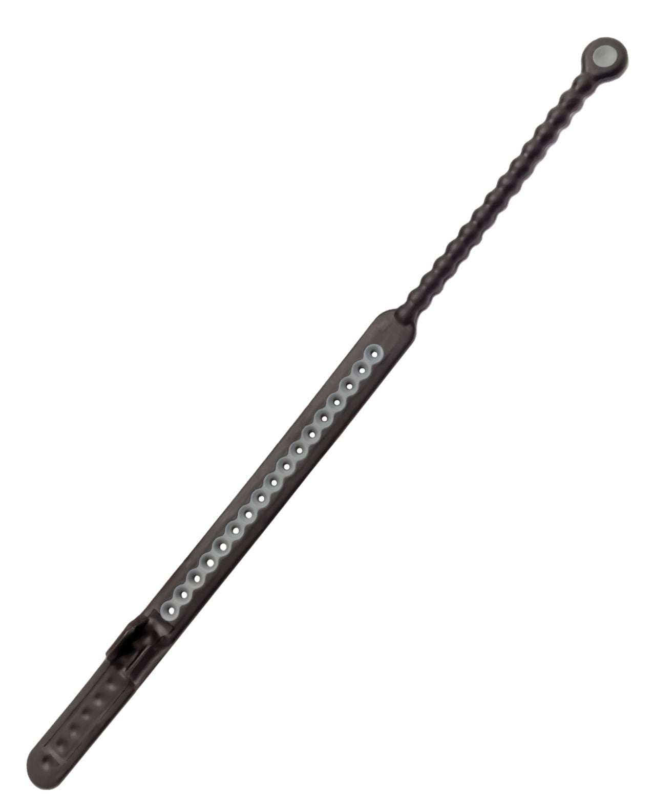 Perfect Fit Speed Shift adjustable black cock ring with 17 size settings and quick release tab