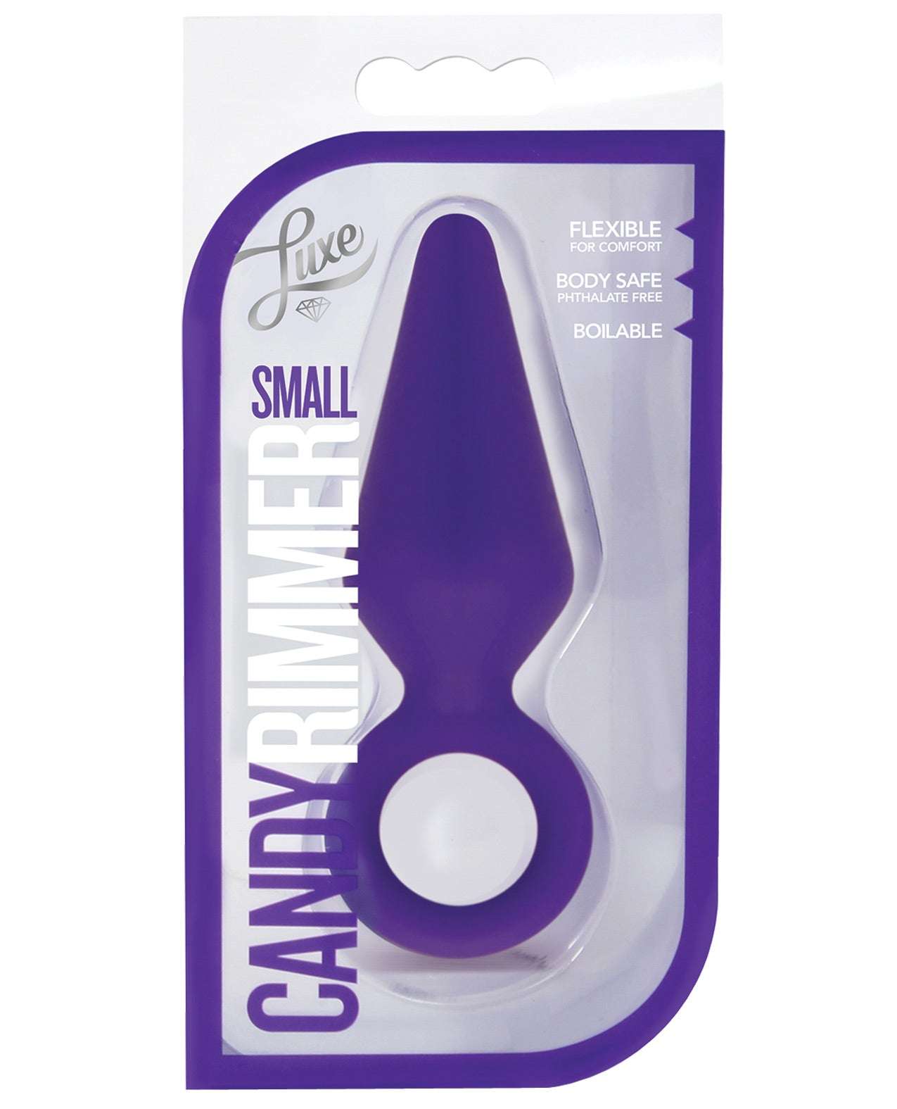 Blush Luxe Candy Rimmer Plug Small - Purple by Anal Toys & Stimulators