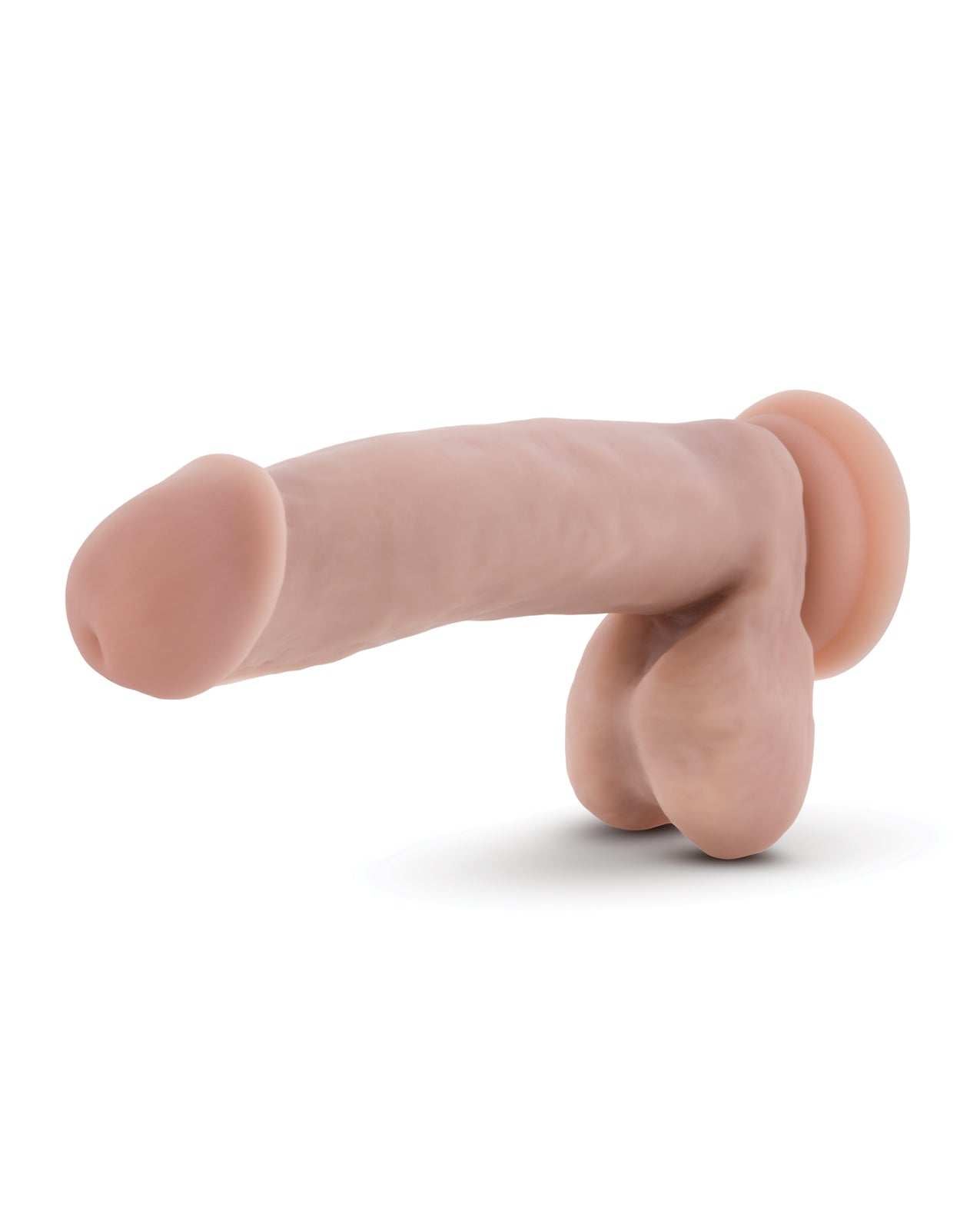 Blush Coverboy The Pool Boy flesh-colored realistic dildo with suction cup and textured shaft