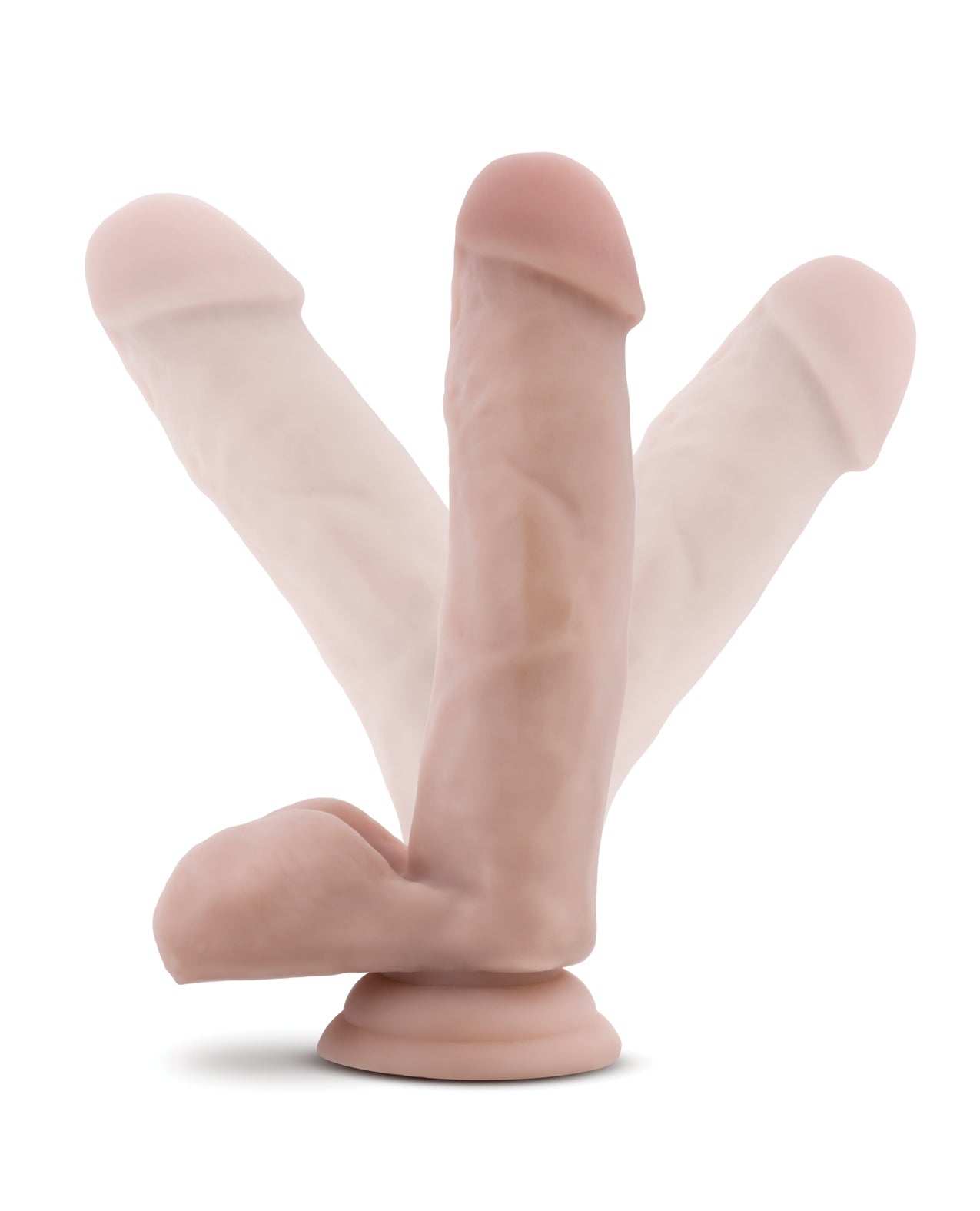 Blush Coverboy The Pool Boy realistic flesh dildo with suction cup and textured shaft