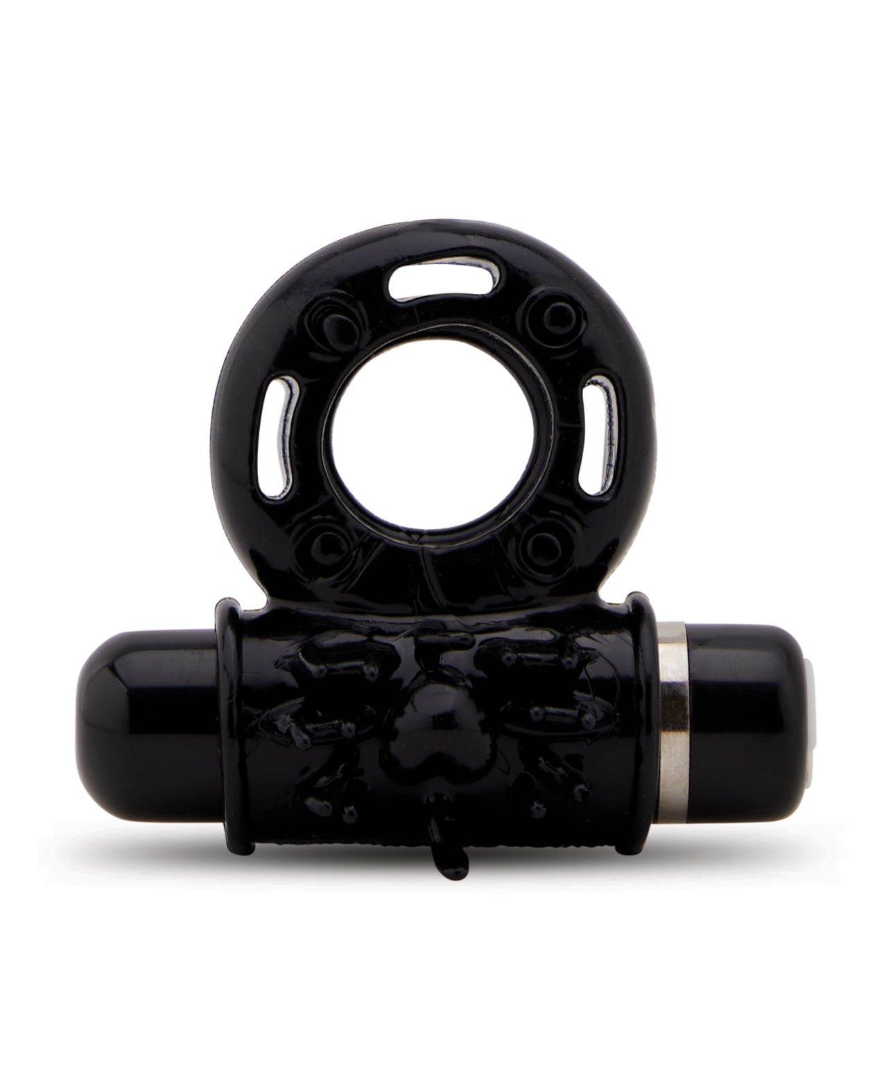 Nu Sensuelle Mate Ultra Bullet Ring Cockring 7 Function - Black by Cock & Balls