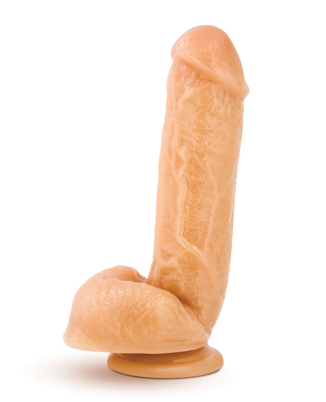 Blush Hung Rider Trigger 7-inch flesh-colored dildo with suction cup base and realistic texture