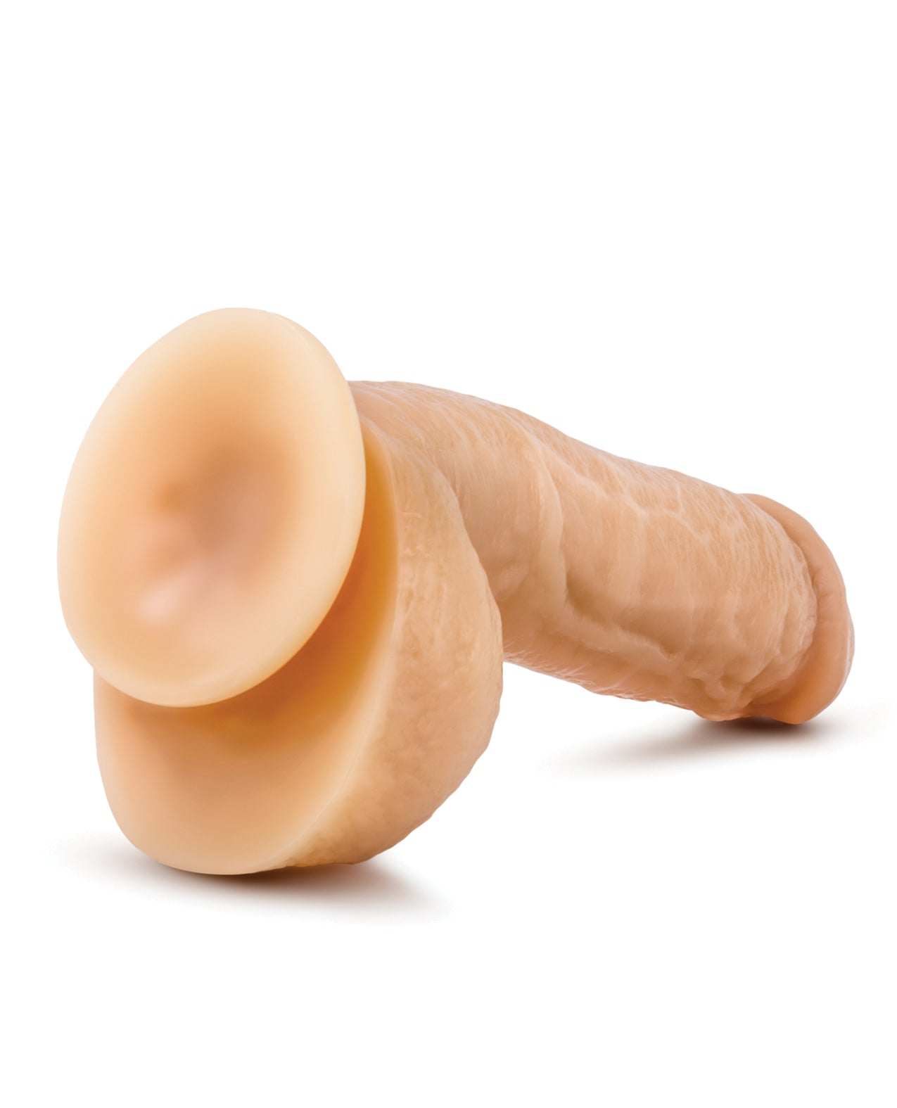 Blush Hung Rider Trigger 7-inch flesh-colored dildo with suction cup base and realistic texture