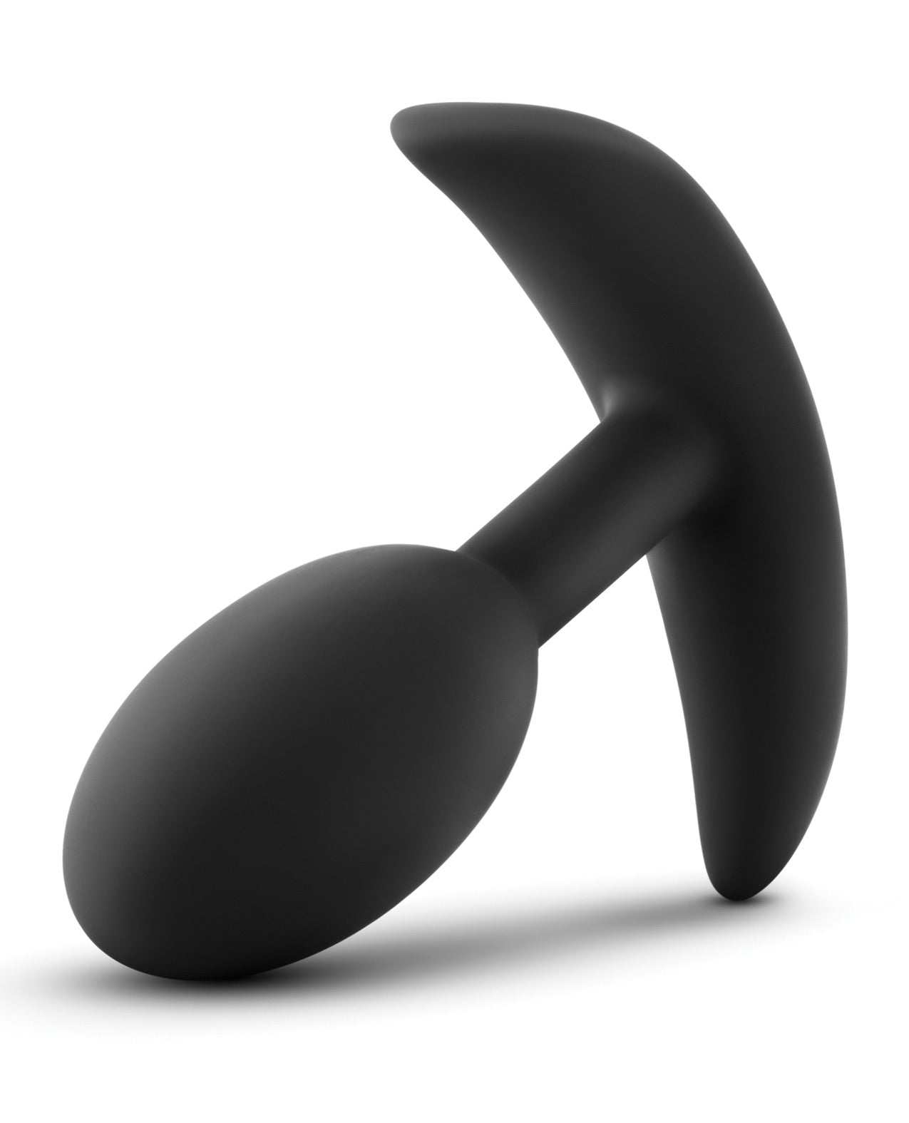 Black Blush Luxe Wearable Vibra Slim Plug small size smooth silicone anal toy