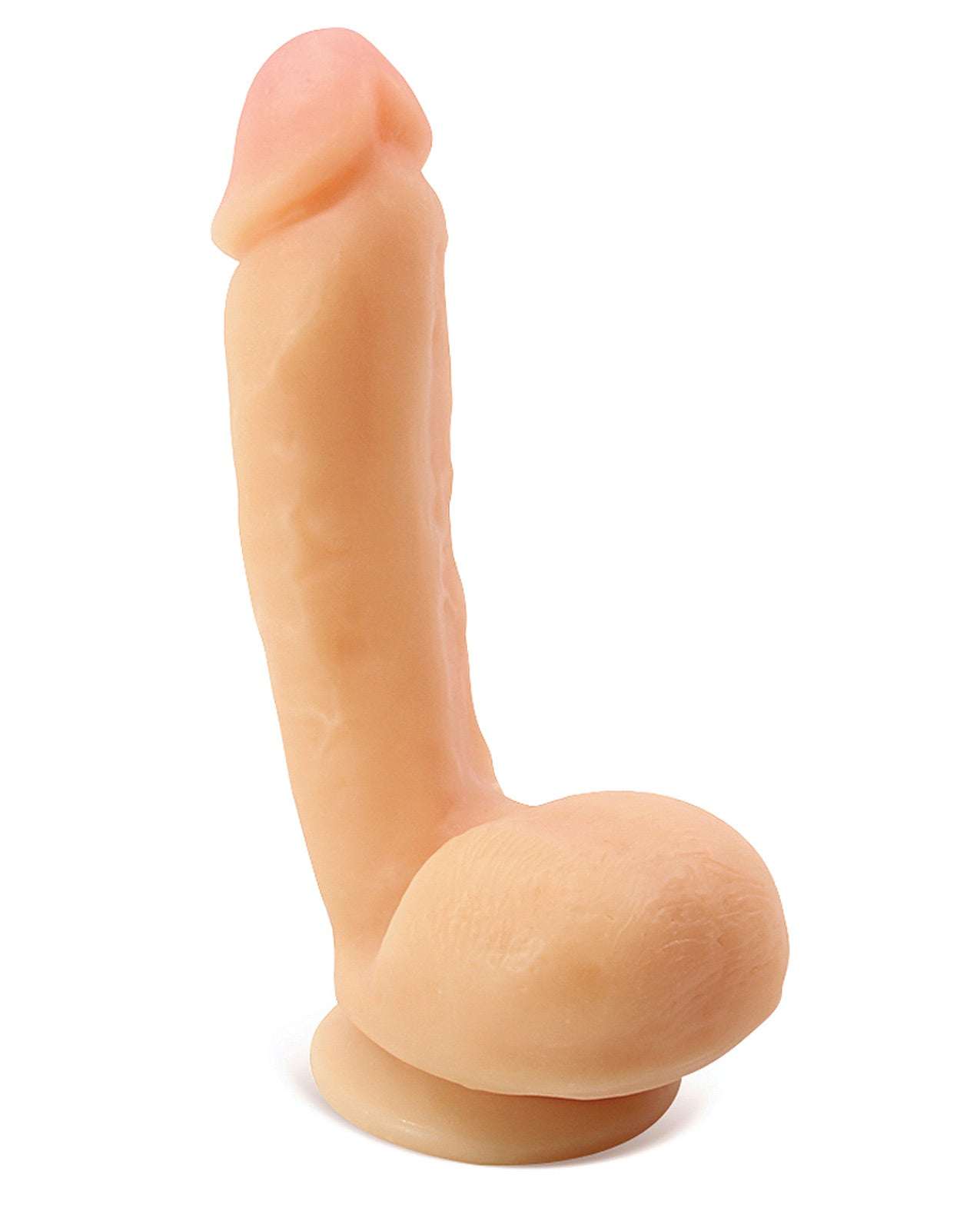 Blush Au Naturel Anthony beige realistic dildo with suction base and dual density technology
