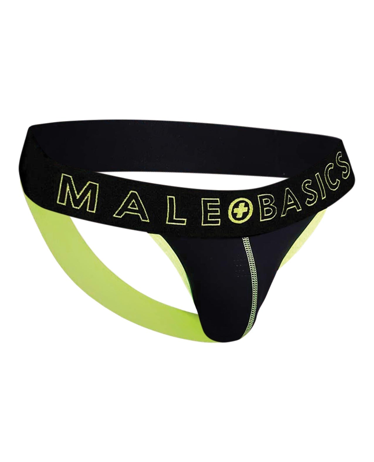Male Basics Neon Jockstrap Neon Yellow SM by Apparel