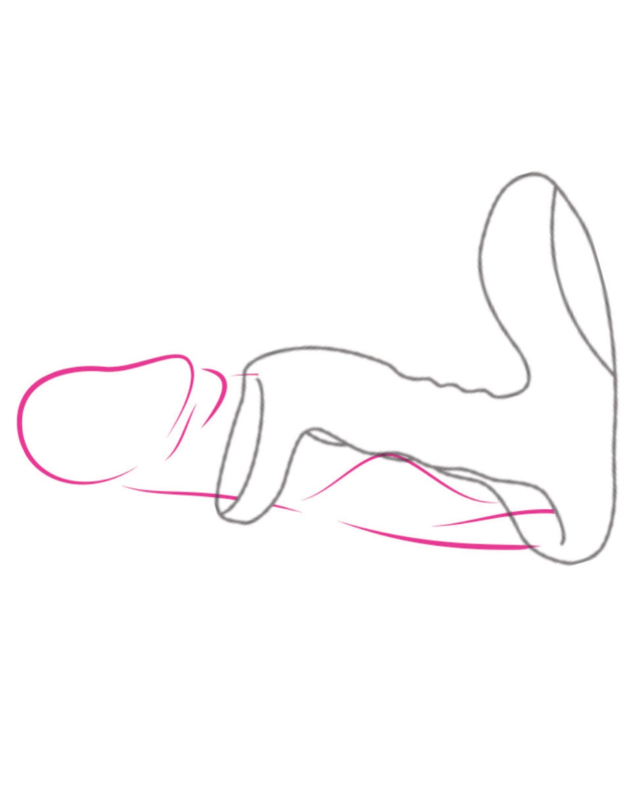 Bliss Shaft Rider Vibrating Cock Ring Sleeve - Black by Cock & Balls