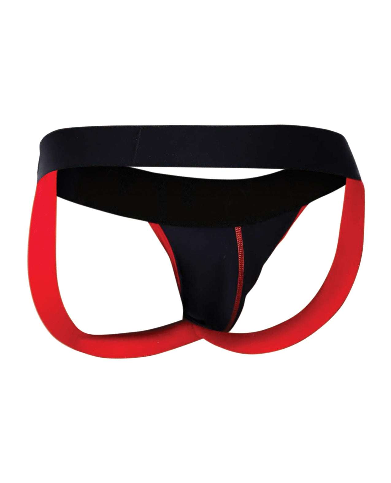 Male Basics Neon Jockstrap Red MD by Apparel