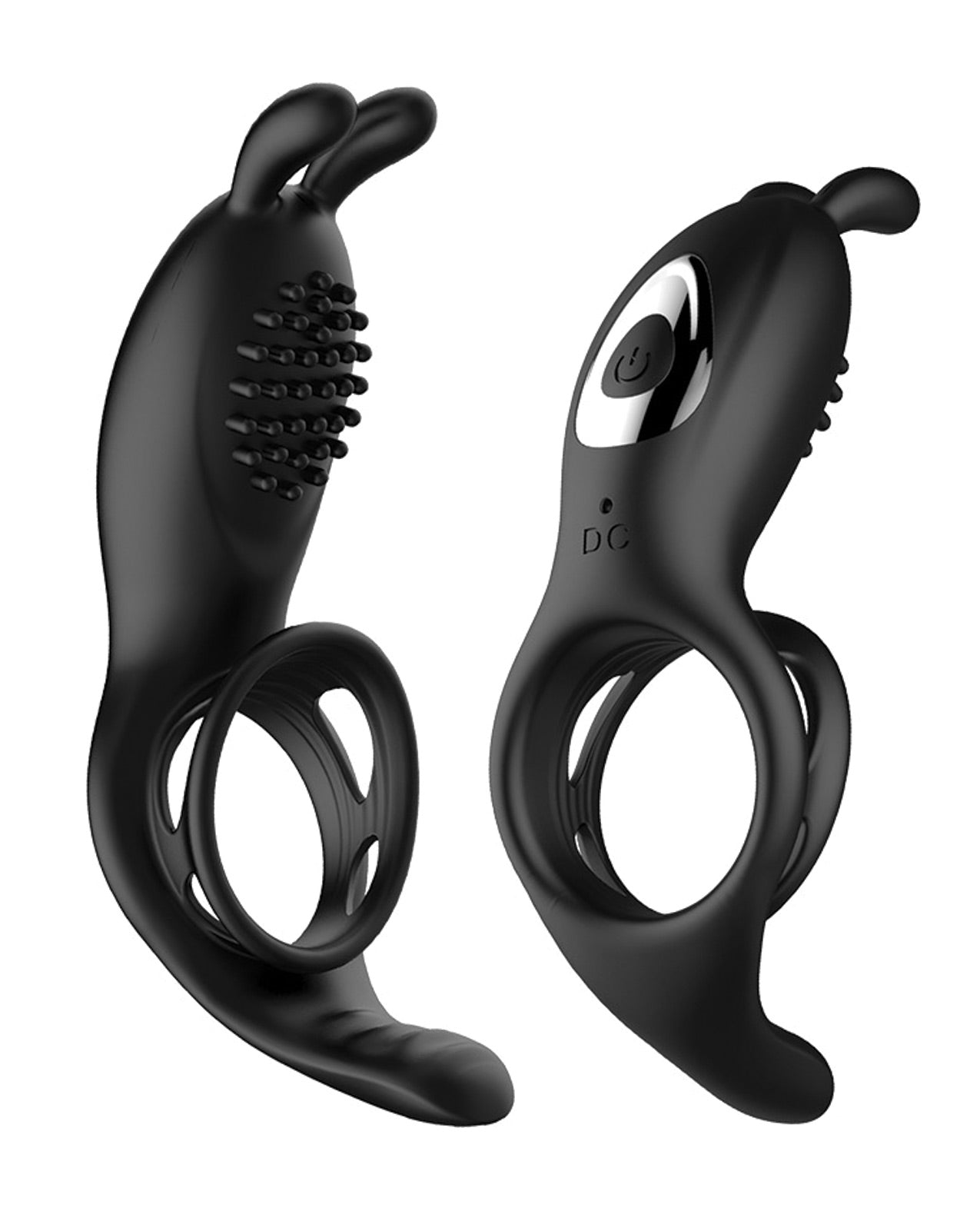 Bliss Hummingbird Vibrating Cock Ring - Black by Cock & Balls