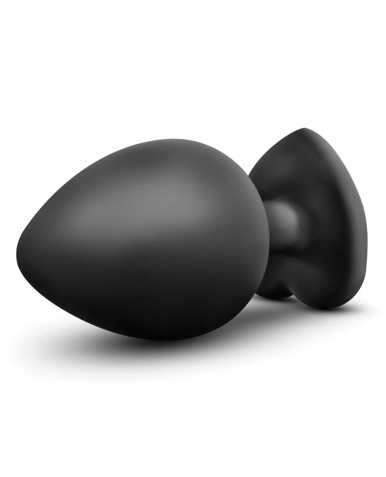 Blush Temptasia Bling Plug w/Gem Large - Black by Anal Toys & Stimulators