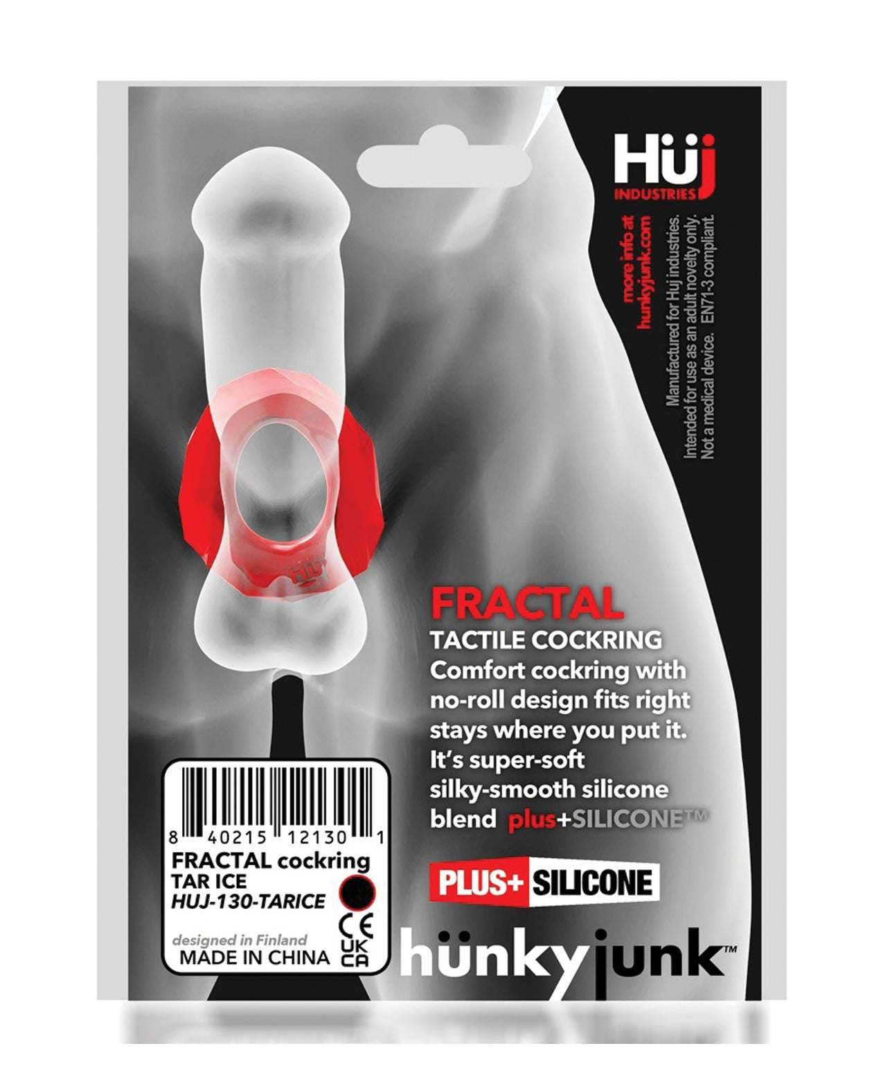 Hunky Junk Fractal Cockring - Bronze by Cock & Balls