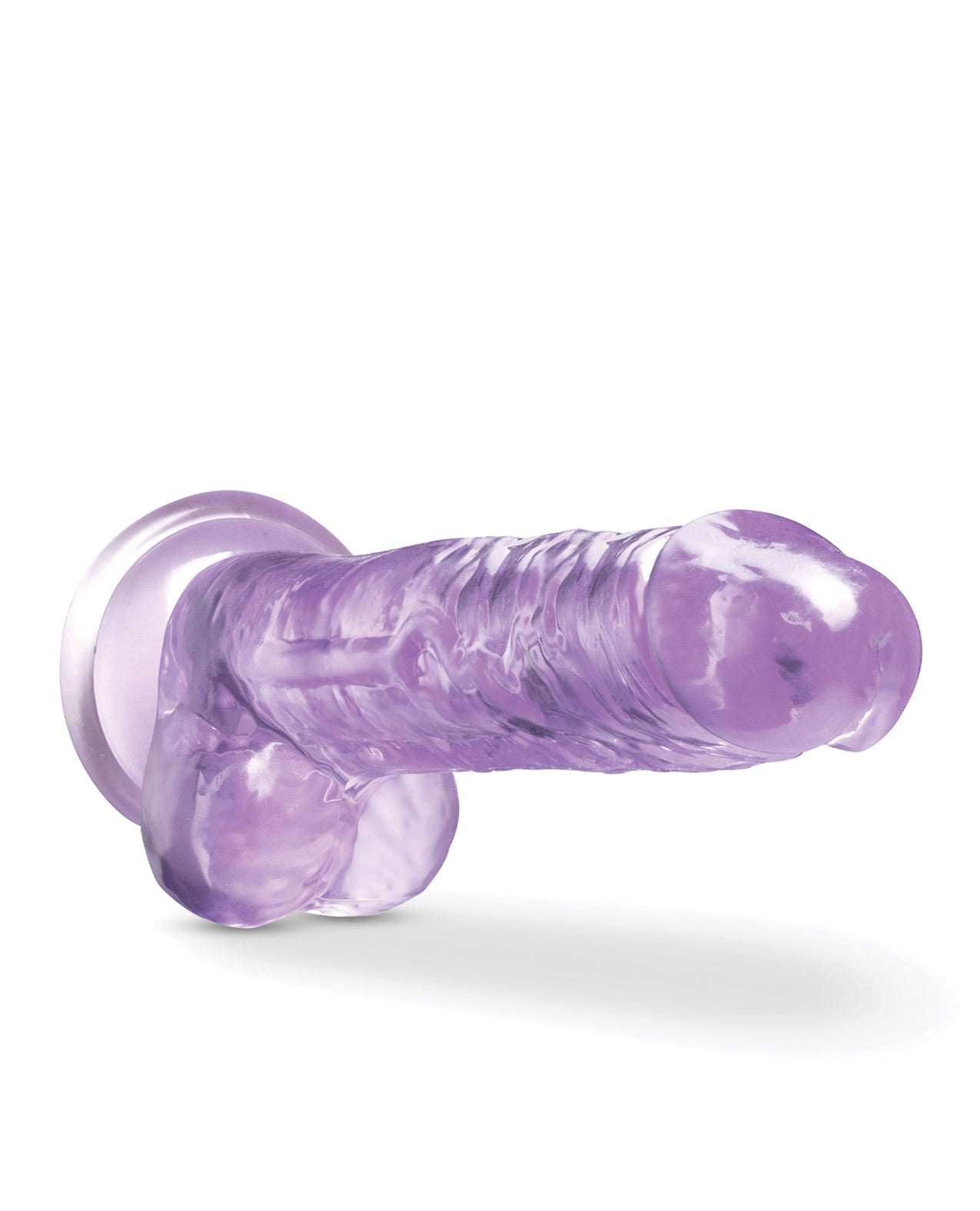 Blush Naturally Yours 7" Crystalline Dildo - Amethyst by Anal Toys & Stimulators