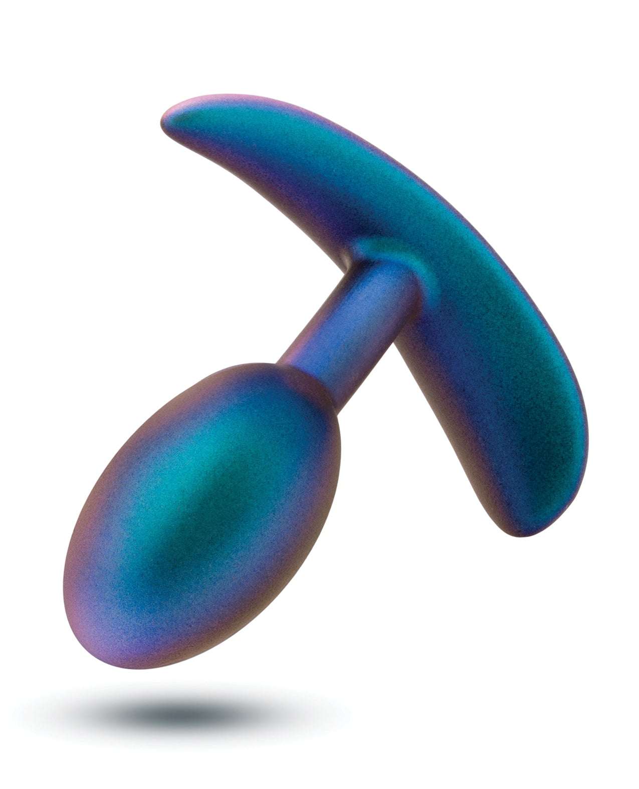 Blush Anal Adventures Matrix Nebula turquoise anal plug with smooth finish and vibrating inner bead for enhanced pleasure