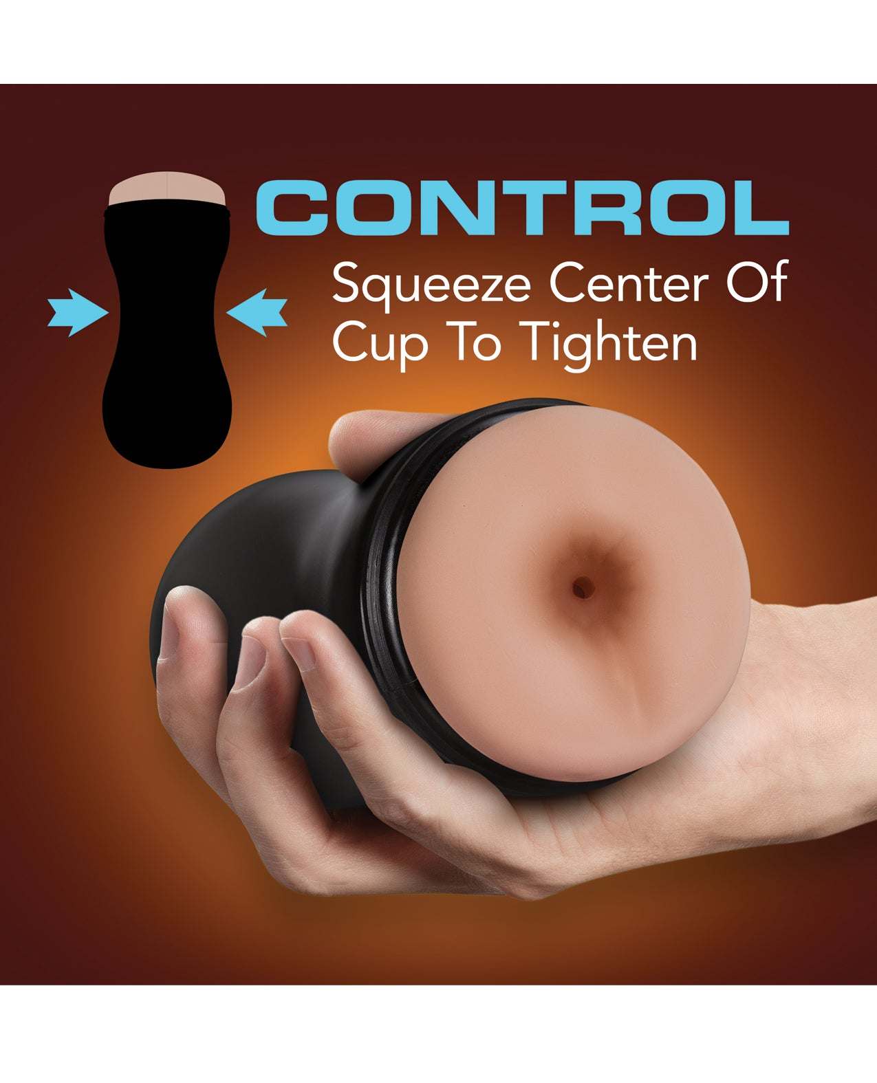 Coverboy - Cowboy - Self Lubricating Stroker - Beige by Masturbators and Strokers