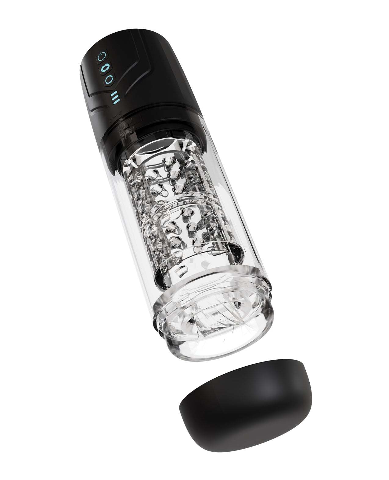 Blush M for Men Whirlwind Pro Stroker - Black by Masturbators and Strokers