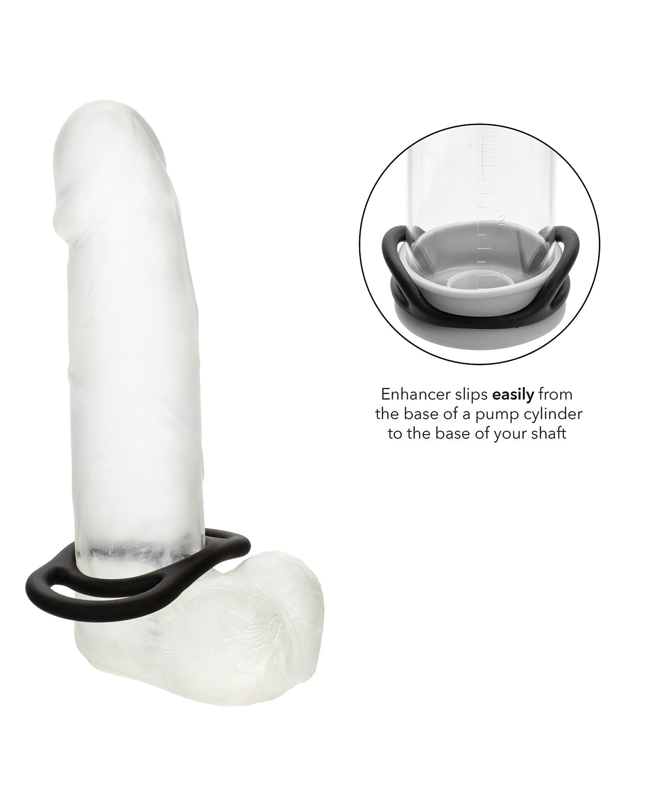 Alpha Liquid Silicone Commander Cock Ring with Comfortable Fit and Durable Design by Cock & Balls