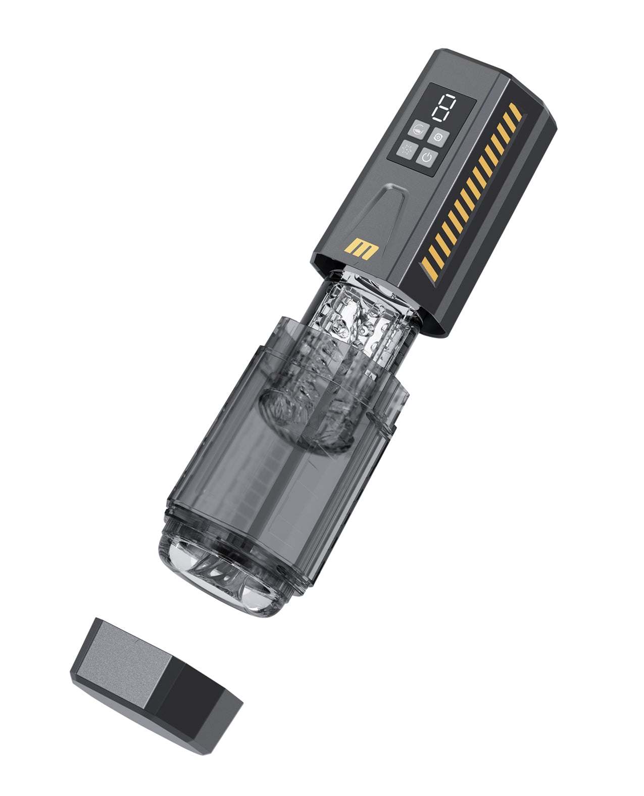 Blush M for Men SpinMaster Pro Stroker - Grey by Masturbators and Strokers