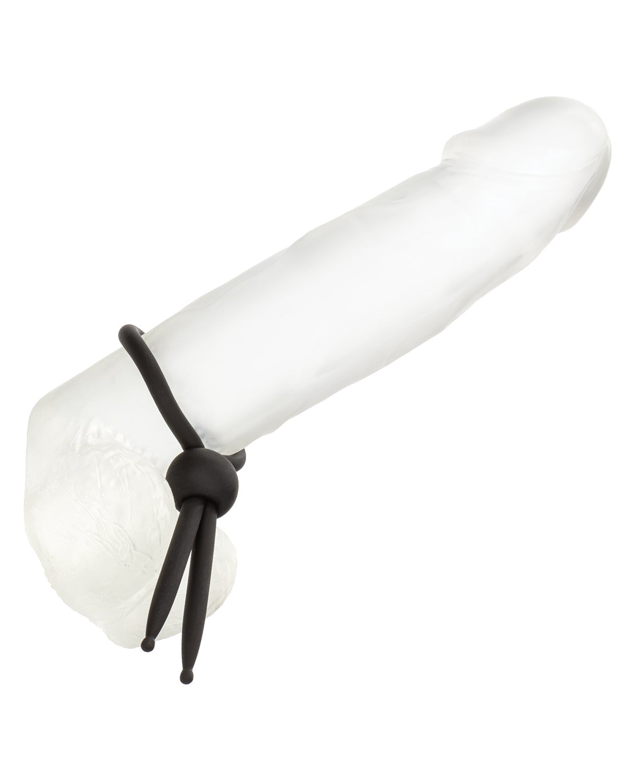 Alpha Liquid Silicone Lasso Cock Ring with Adjustable Design for Comfortable Wear by Cock & Balls