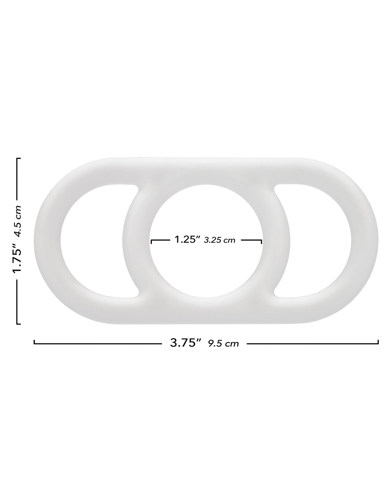 Alpha Liquid Silicone Commander Cock Ring with Comfortable Fit and Durable Design by Cock & Balls