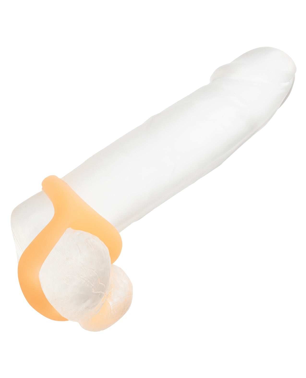 Alpha Liquid Silicone Glow in the Dark Teardrop Cock Ring by Cock & Balls