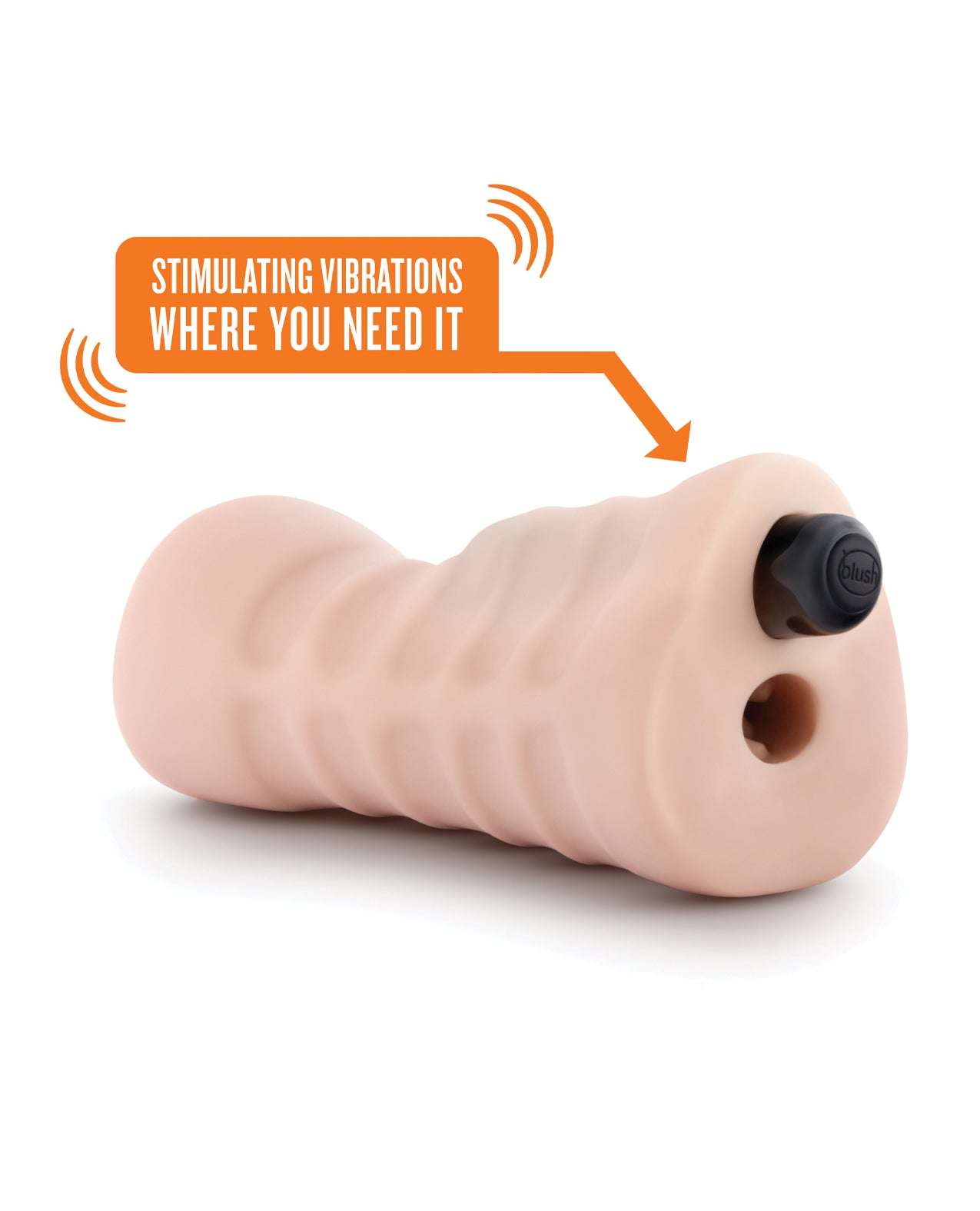 Blush EnLust Pussy Stroker w/Vibrating Bullet - Ayumi by Masturbators and Strokers