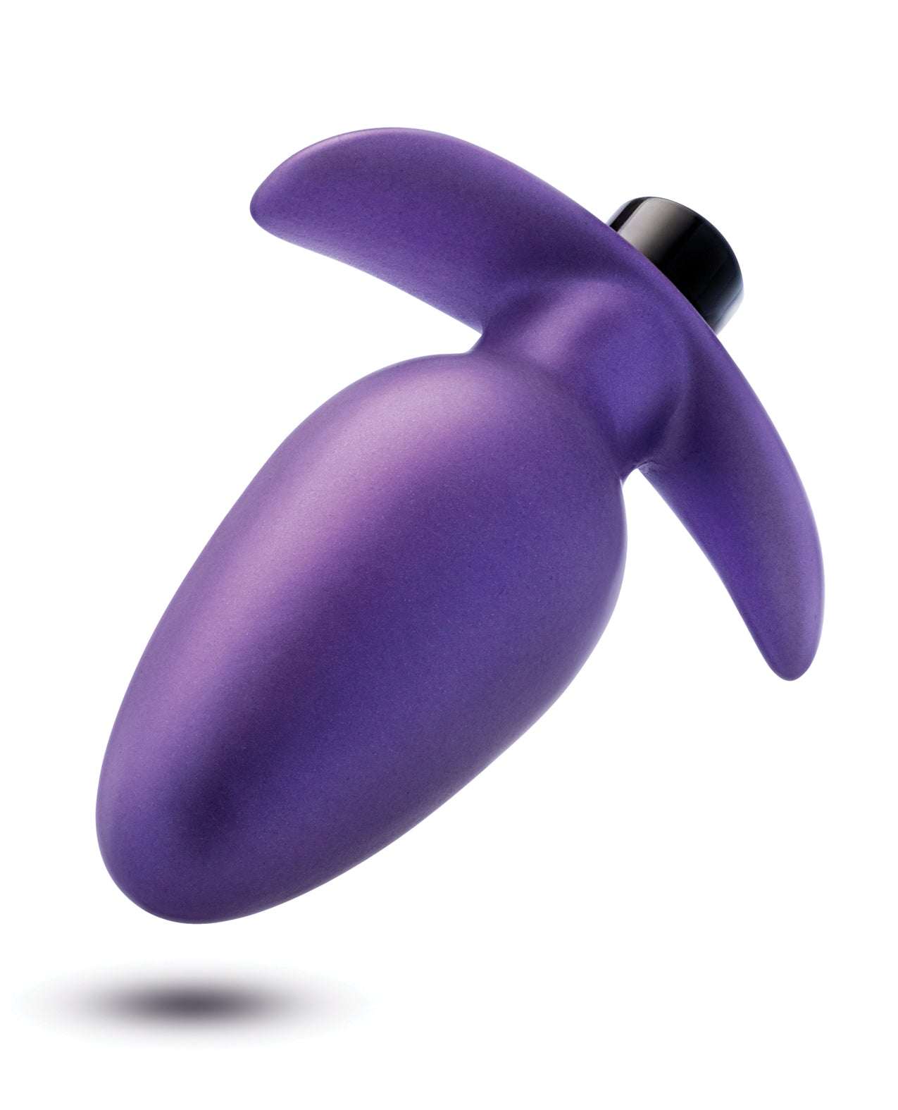 Blush Anal Adventures Matrix Excelsior anal plug in iridescent astro violet with ergonomic design and adjustable vibration settings